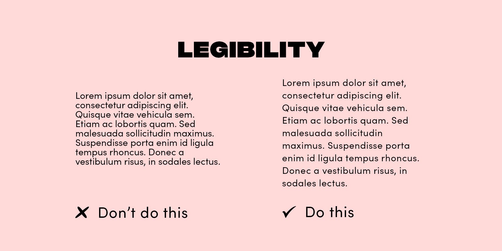 Legibility