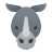 Rhinoceros Front View