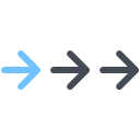 Arrows Follow Right