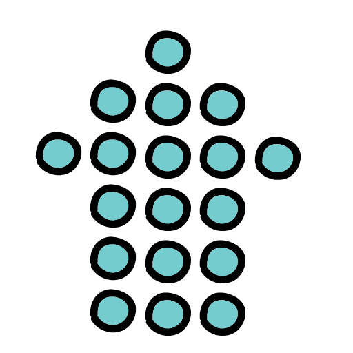 Thick Arrow Pointing Up