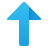 Thick Arrow Pointing Up