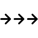 Arrows Follow Right