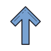 Thick Arrow Pointing Up