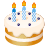 Birthday Cake Emoji
