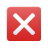 Cross Mark Button