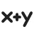 math-x-plus-y