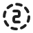 circle-dashed-number-2