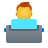 User Typing Using Typewriter
