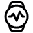 Computer Smart Watch Circle Heartbeat Monitor 2