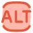 Computer Keyboard Alt