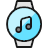 Smart Watch Circle Music