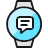 Smart Watch Circle Text