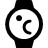 Smart Watch Circle Temperature Alternate