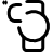 Smart Watch Circle Temperature