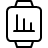 Smart Watch Square Graph