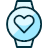 Smart Watch Circle Heart