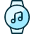 Smart Watch Circle Music