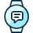 Smart Watch Circle Text