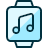 Smart Watch Square Music