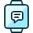 Smart Watch Square Text