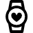 Smart Watch Circle Heart Favourite
