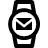Smart Watch Circle Mail