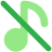 Entertainment Music Note Off 1