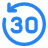 Entertainment Control Button Go Backward 30