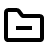 Folder Subtract Remove