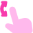 Hand Gestures Two Fingers Zoom In