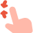 Hand Gestures Two Fingers Zoom Out