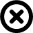Remove Circle Bold Alternate