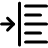 Indent Left