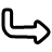 Interface Arrows Bend Down Right 1 