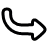 Interface Arrows Bend Down Right 2