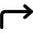 Interface Arrows Bend Right 1