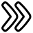 Interface Arrows Button Right Duoble