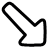 Interface Arrows Corner Down Right