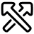 Interface Arrows Crossover Up