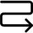 Interface Arrows Curvy Right
