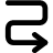 Interface Arrows Curvy Right