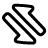 Interface Arrows Data Transfer Diagonal 2