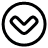 Interface Arrows Down Circle 2