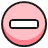 Subtract Circle Bold