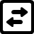 Data Transfer Square Horizontal Alternate