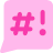 Mail Chat Bubble Censor Square