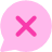 Mail Chat Bubble Oval Delete