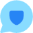 Mail Chat Bubble Oval Protect