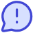 Mail Chat Bubble Oval Warning