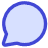 Mail Chat Bubble Oval